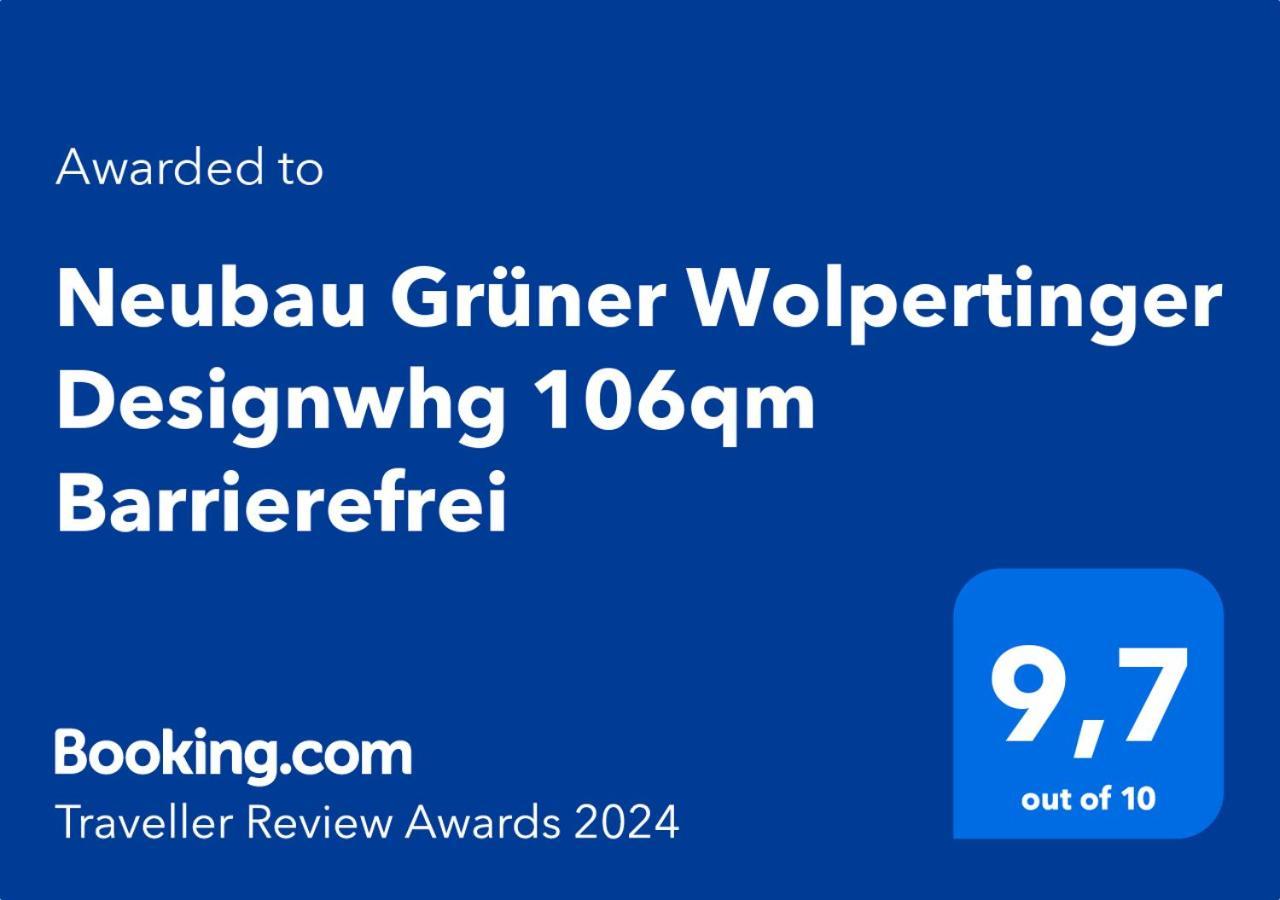 Apartment Neubau Gruener Wolpertinger Designwhg 106qm Barrierefrei Breitbrunn am Chiemsee