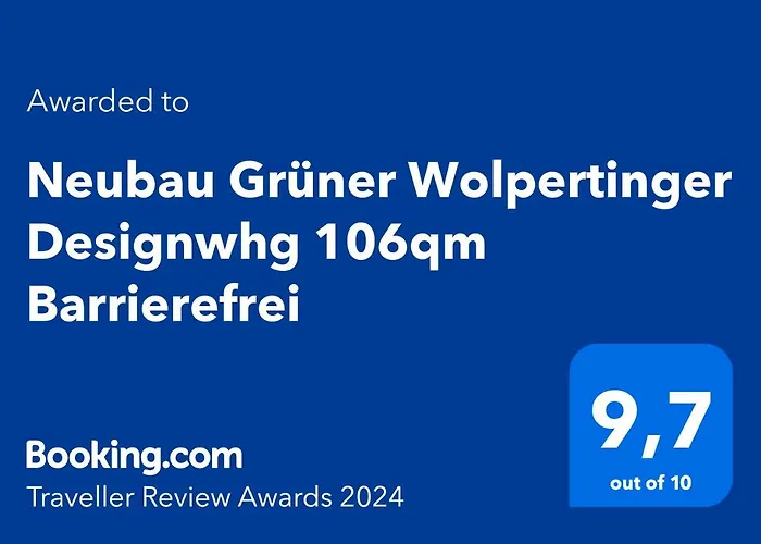 Neubau Gruener Wolpertinger Designwhg 106Qm Barrierefrei
